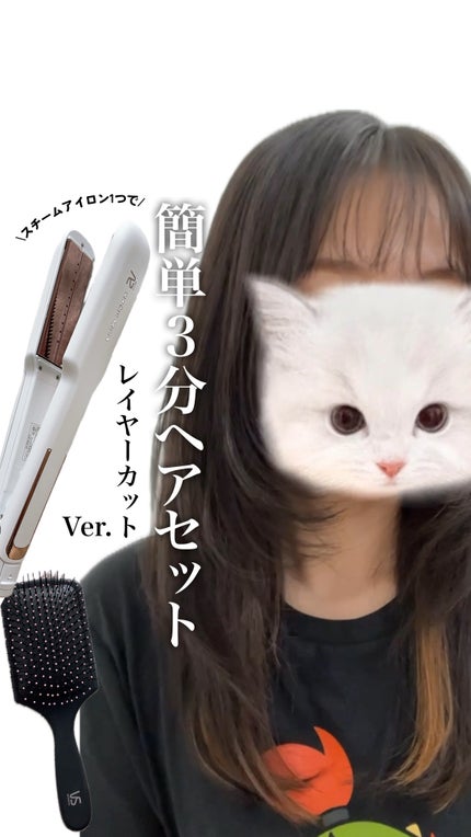 スチームストレートアイロン VSS-9920/WJ/ヴィダルサスーン/ストレートアイロンの人気ショート動画