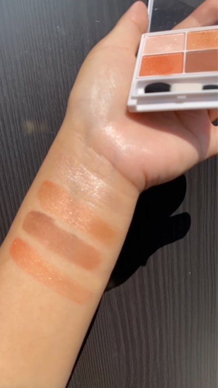 シルキースフレアイズ/キャンメイク/アイシャドウパレットを使ったクチコミ(4枚目)