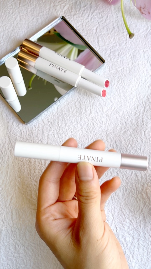 ベアグローペプチドメルティングバーム/PINATE/口紅を使ったクチコミ（2枚目）