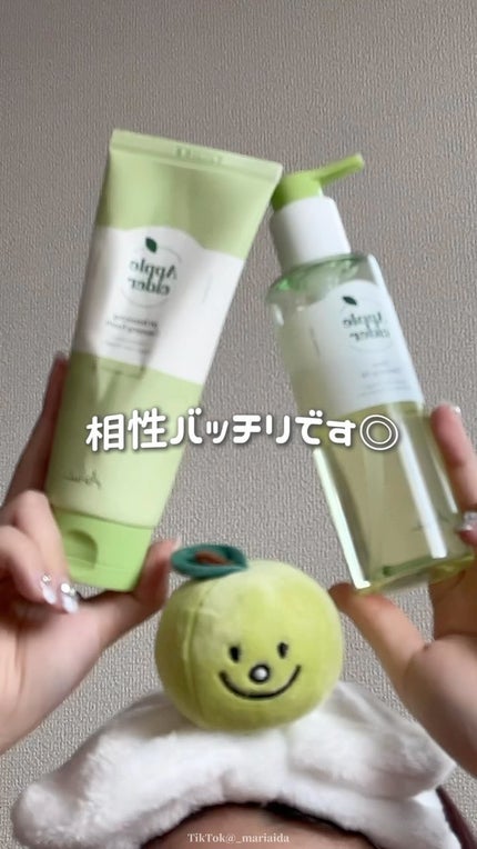 アップルサイダー pH弱酸性クレンジングフォーム /Ariul/洗顔フォームの人気ショート動画