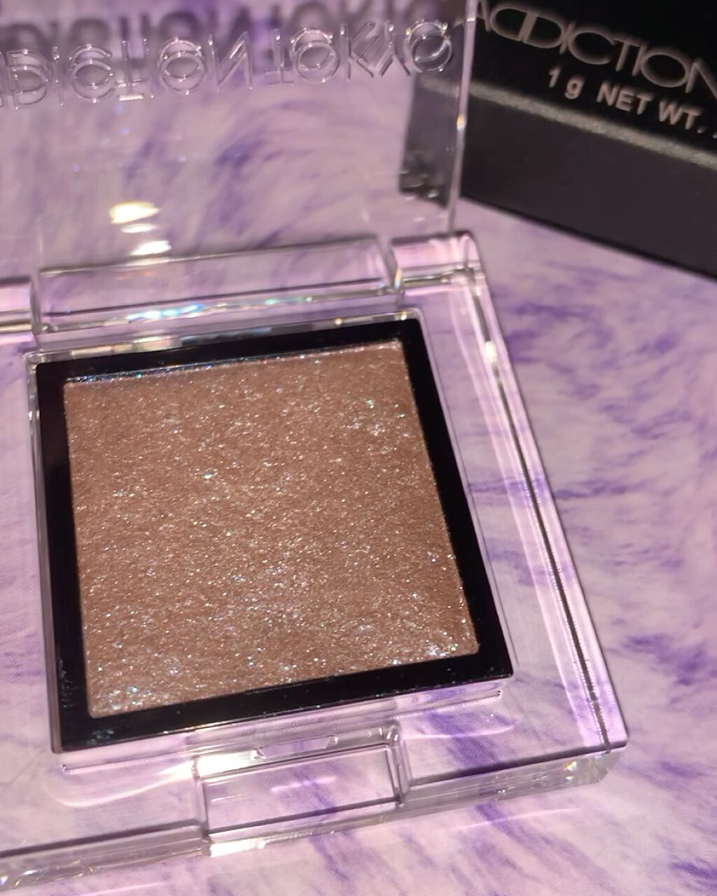アディクション ザ アイシャドウ スパークル/ADDICTION/単色アイシャドウを使ったクチコミ（2枚目）
