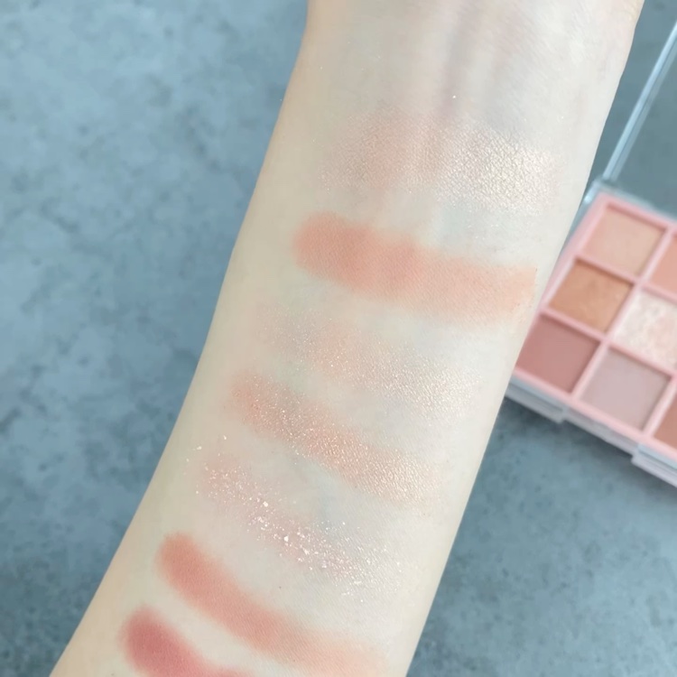 KEYBO FALL IN LOVE SHADOW PALETTE/keybo/アイシャドウパレットを使ったクチコミ（3枚目）