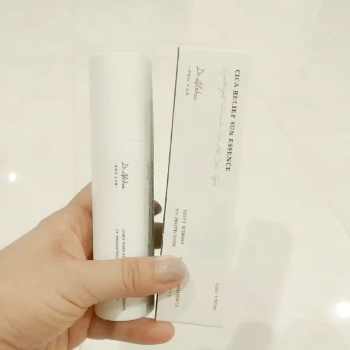 シカリリーフサンエッセンス/Dr.Althea/日焼け止め・UVケアを使ったクチコミ（2枚目）