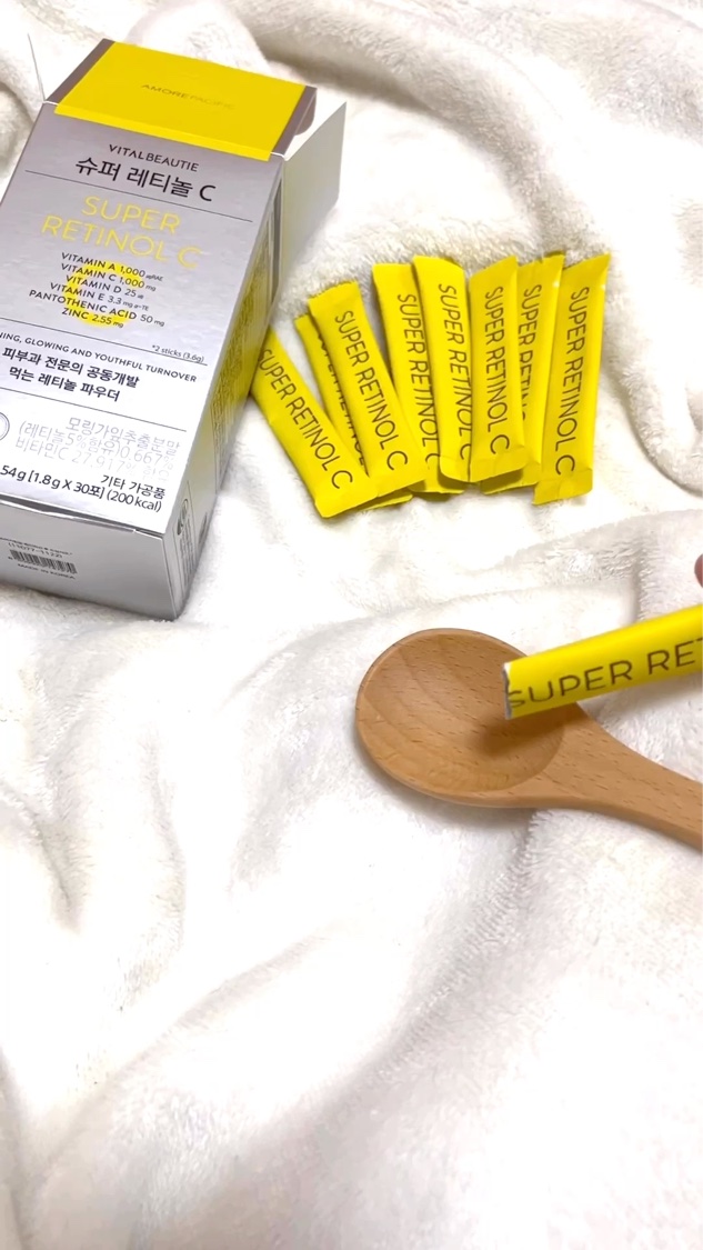 スーパーレチノールC/VITALBEAUTIE/美容サプリメントの人気ショート動画