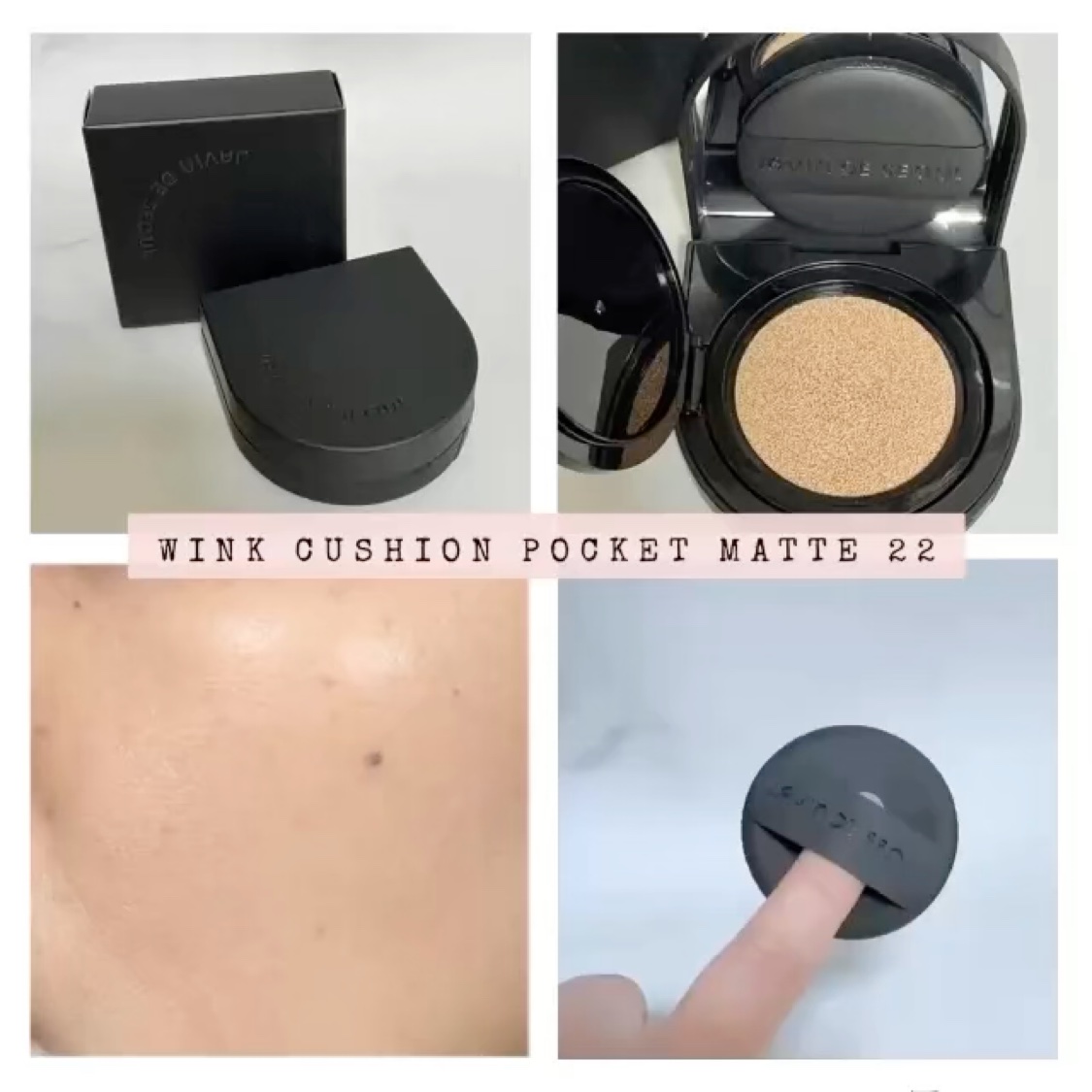 ウィンククッションマットポケット/Javin De Seoul/クッションファンデーションを使ったクチコミ（3枚目）