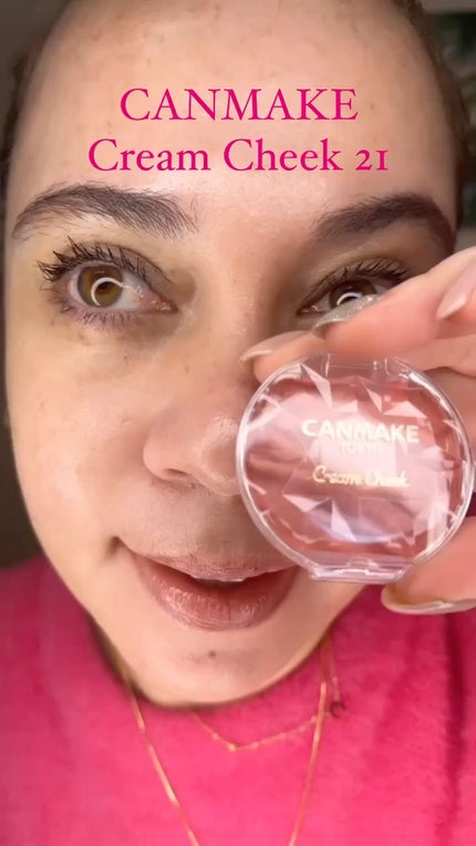 クリームチーク/キャンメイク/ジェル・クリームチークの人気ショート動画