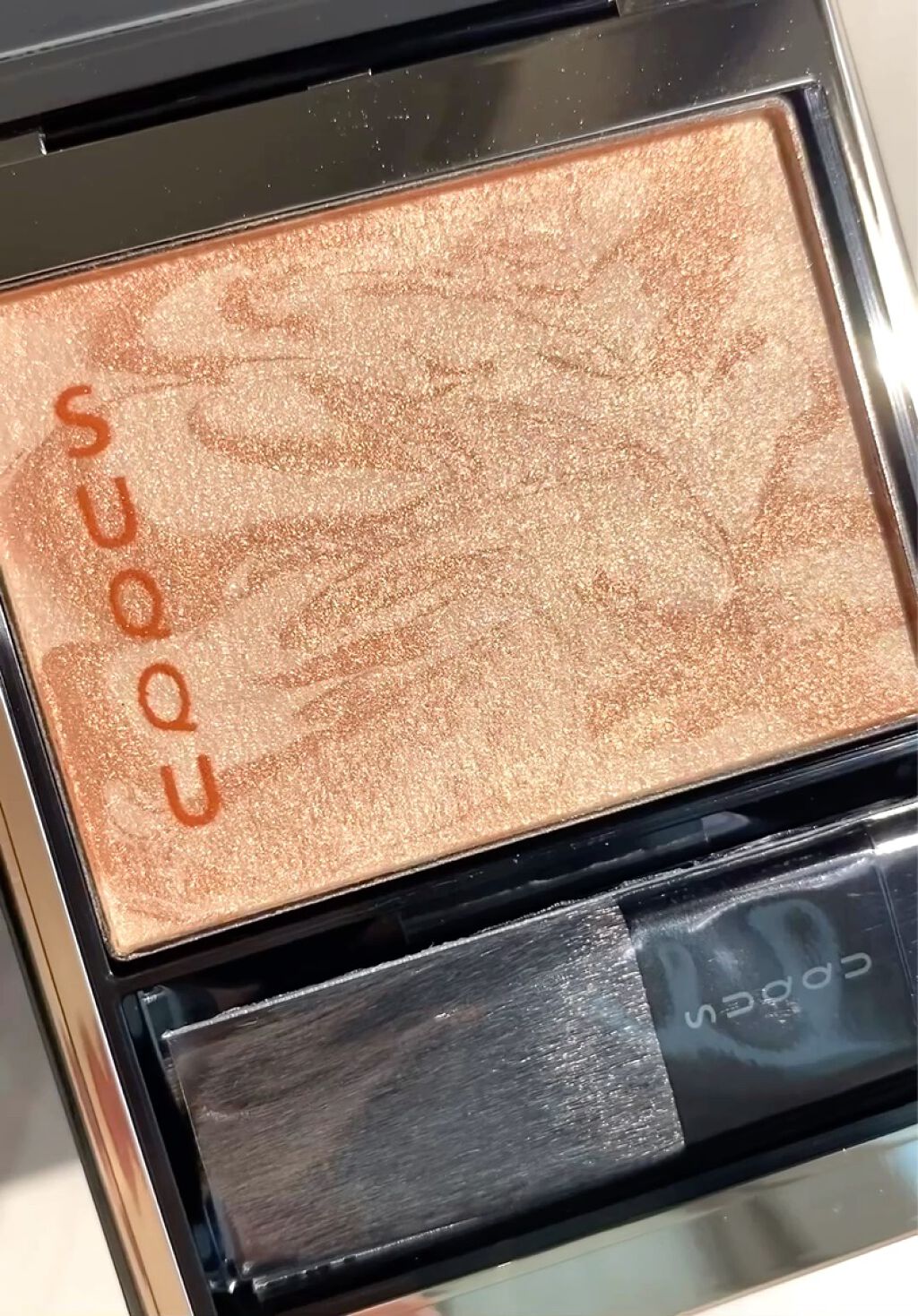 メルティング パウダー ハイライター/SUQQU/パウダーハイライトの動画クチコミ5つ目