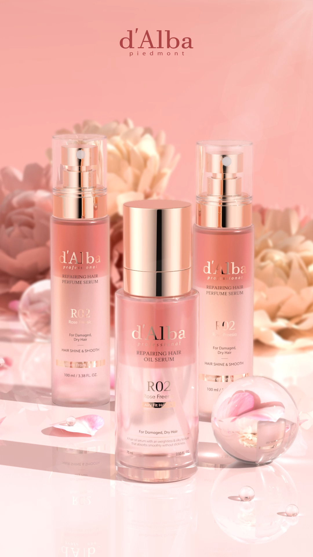 美しい髪を作る小さな習慣
プロフェッショナルリペアリングヘアライン

The Premium Vegan, d‘Alba