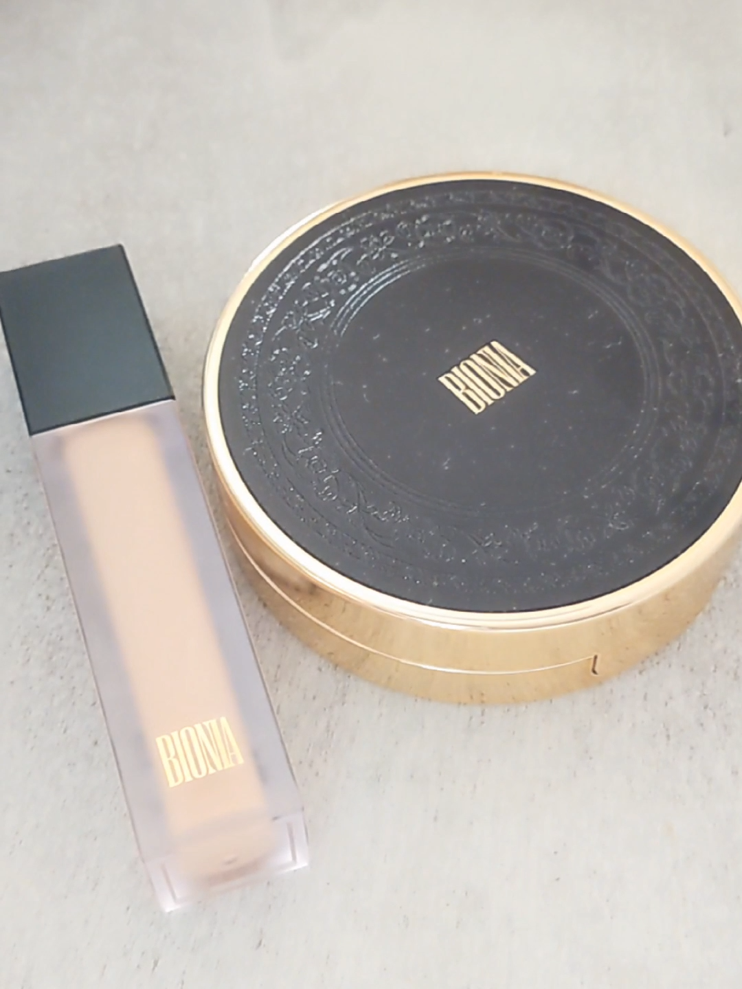 BIONIA エアファンデーションブラシ/コラリッチ/メイクアップキットを使ったクチコミ（2枚目）