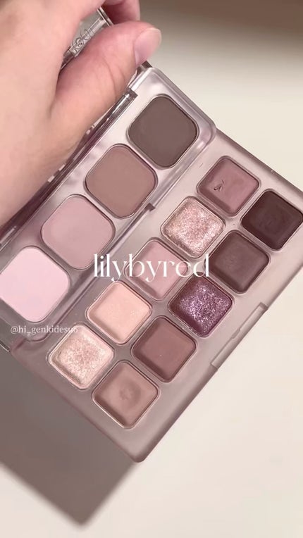 ムードイットパレット/lilybyred/マルチパレットの人気ショート動画