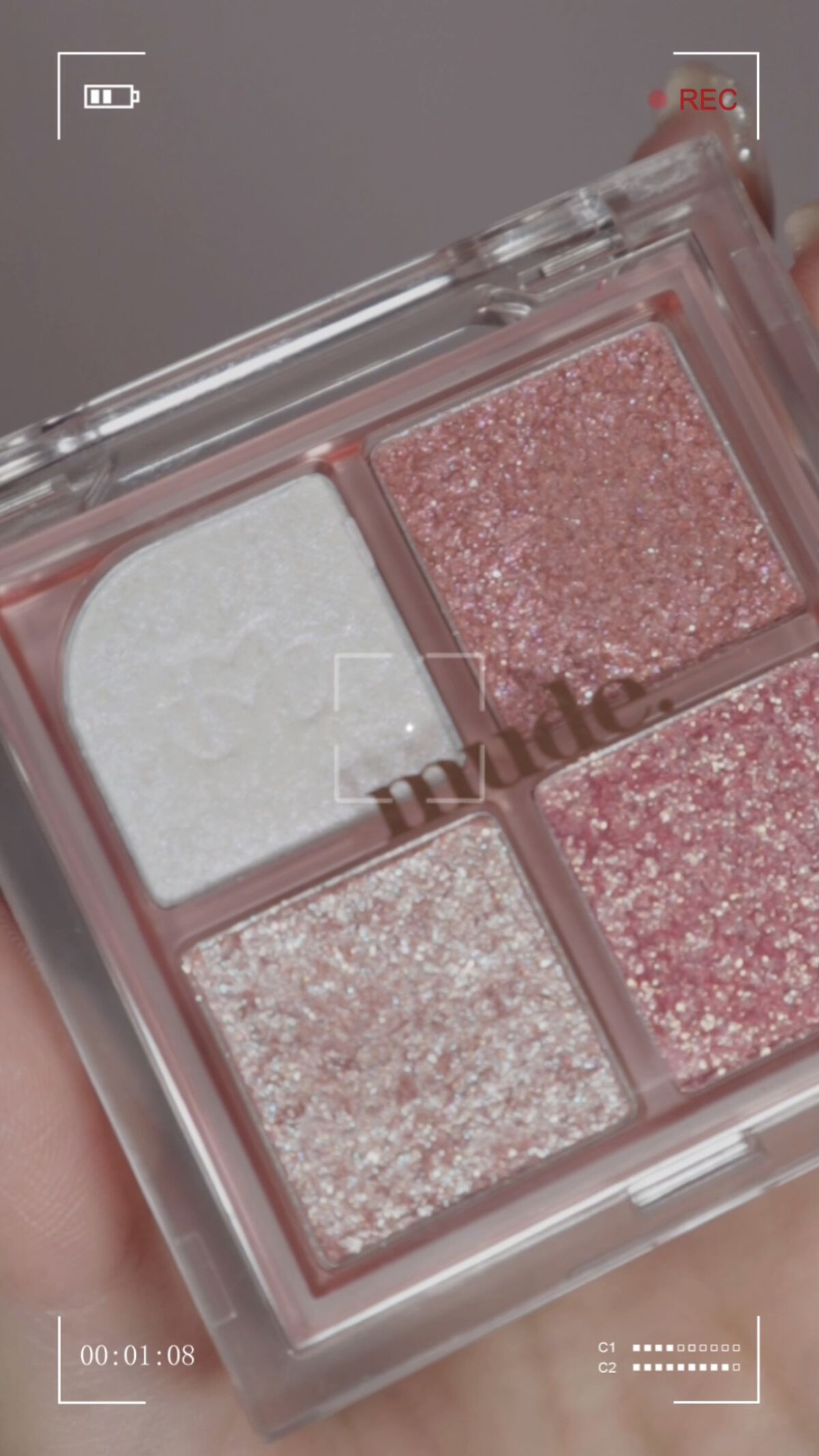 ニューグラムコレクション/mude./アイシャドウパレットの動画クチコミ1つ目