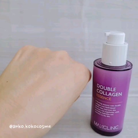 ダブルコラーゲンセラム/MAXCLINIC/美容液の動画クチコミ1つ目