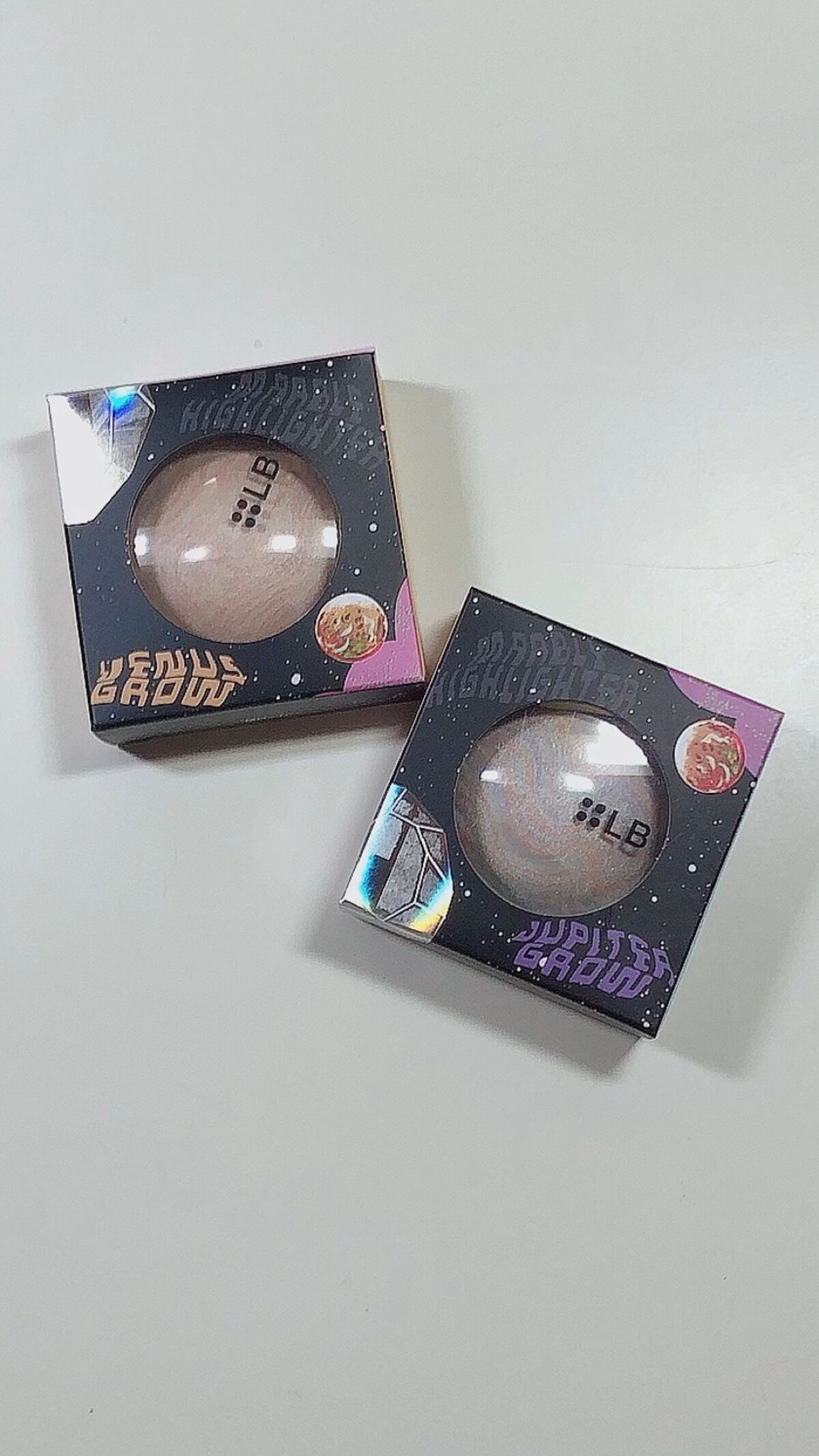 マーブルハイライター/LB/パウダーチークを使ったクチコミ（1枚目）