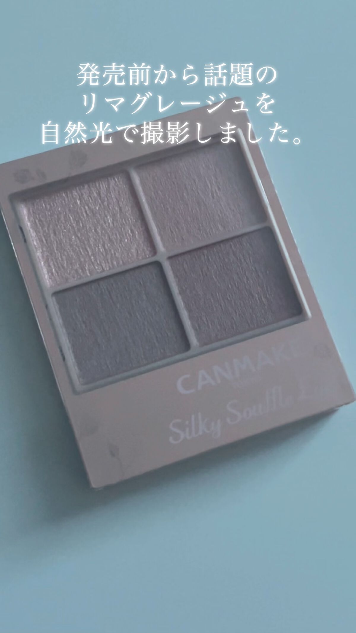 シルキースフレアイズ（マットタイプ）/キャンメイク/アイシャドウパレットを使ったクチコミ（1枚目）