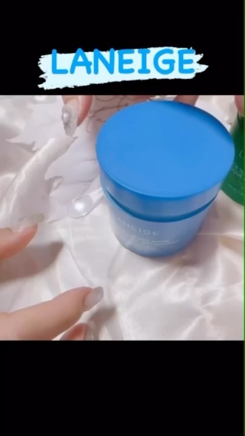 シカスリーピングマスク/LANEIGE/フェイスクリームを使ったクチコミ（1枚目）