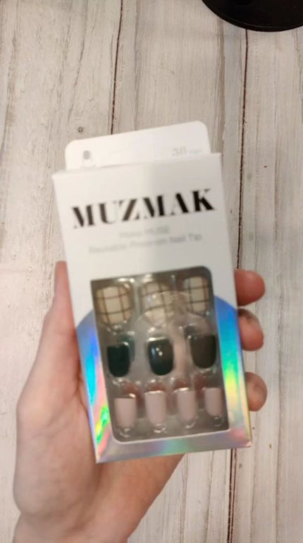 TPUネイルチップ(shape:Short Square)/Muzmak/ネイルチップ・パーツの人気ショート動画