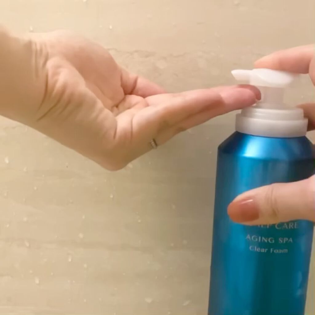 エイジングスパ クリアフォーム/オージュア/サロンシャンプーを使ったクチコミ（3枚目）