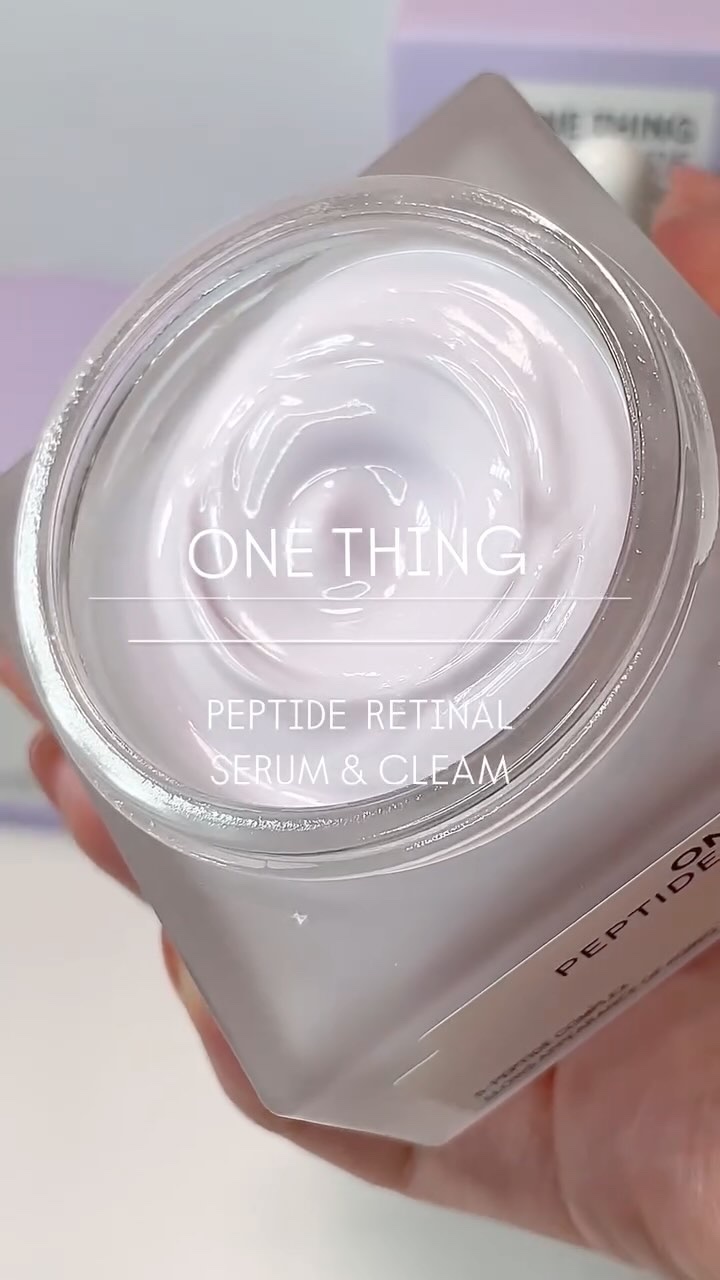 ペプチドレチナールクリーム/ONE THING/フェイスクリームの動画クチコミ2つ目