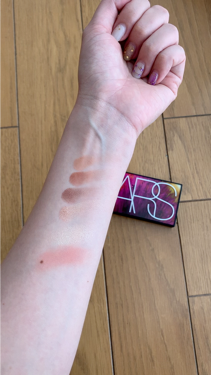 ワイルドシング フェースパレット/NARS/メイクアップキットを使ったクチコミ（3枚目）