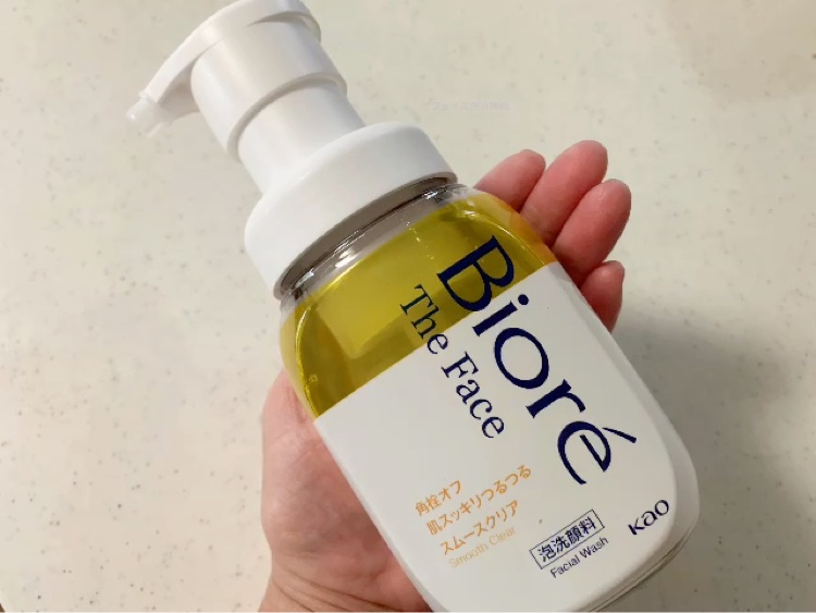 ビオレ ザフェイス 泡洗顔料 スムースクリア/ビオレ/泡洗顔を使ったクチコミ（3枚目）