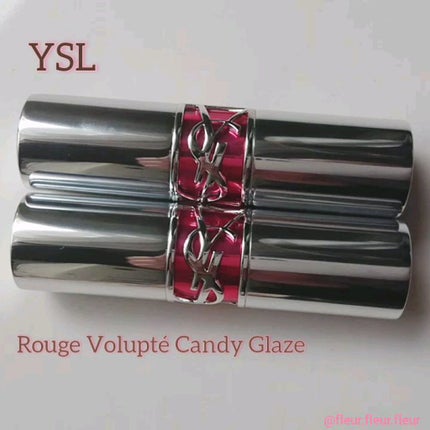 YSL ラブシャイン キャンディグレーズ/YVES SAINT LAURENT BEAUTE/口紅を使ったクチコミ(3枚目)