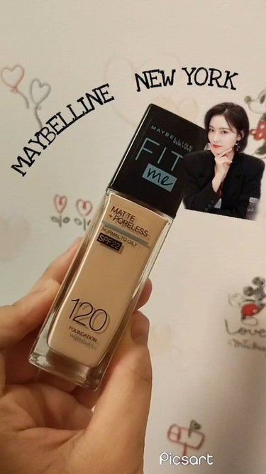 MAYBELLINE NEW YORK フィットミー リキッドファンデーション Rのクチコミ「陶器肌になりたいならコレを使え‼️MAYBELLINE NEW YORK　メイベリン フィット.....」（1枚目）