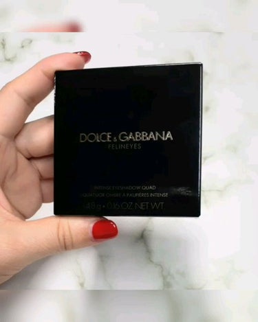 フェリンアイズ インテンスアイシャドウ クアッド/DOLCE&GABBANA BEAUTY/アイシャドウパレットを使ったクチコミ（1枚目）