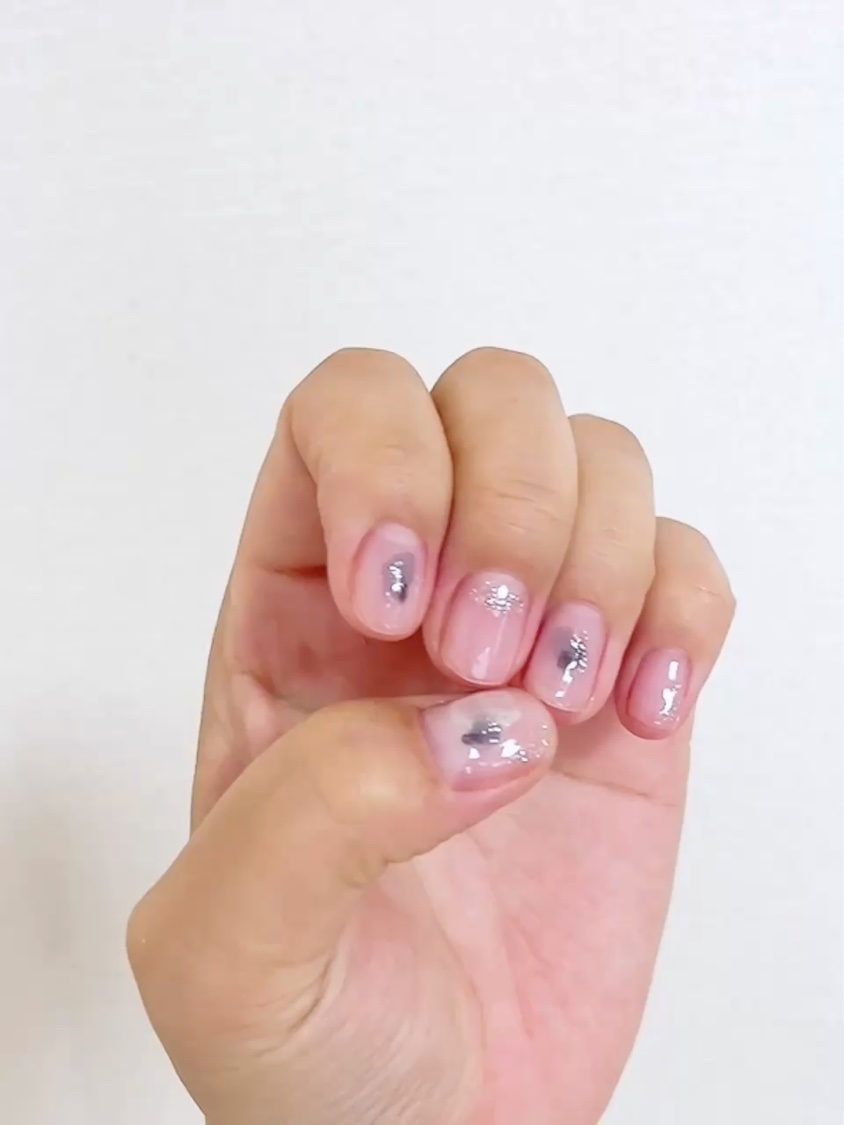 ジェルネイル/セリア/ジェルネイルを使ったクチコミ（2枚目）