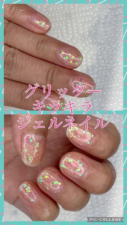 ジェルネイル(ライト対応)/セリア/ジェルネイルの人気ショート動画