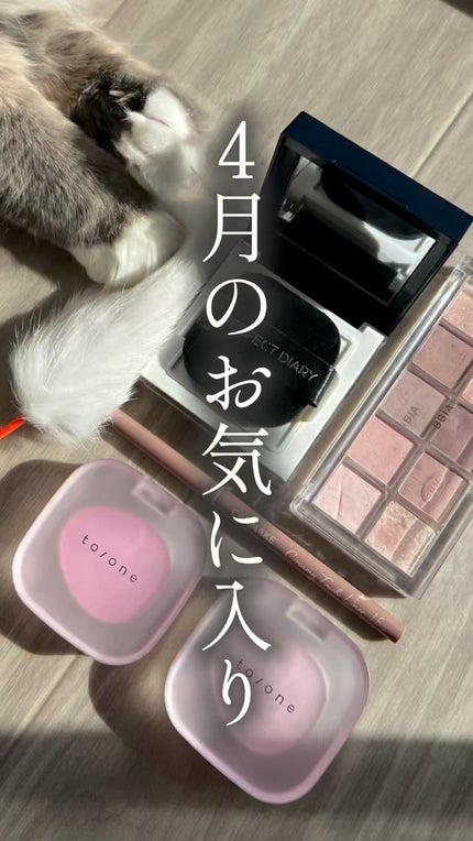 トーン ペタル フロート ブラッシュ/to/one/パウダーチークの人気ショート動画