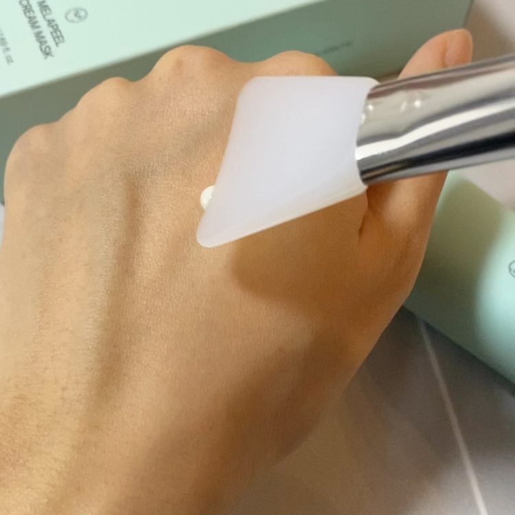 メラピールクリームマスク/CHARDE/ピーリングを使ったクチコミ（3枚目）