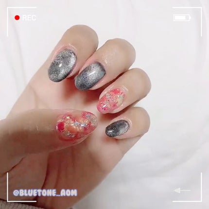 STAR DUST VEIL ニュアンスディスカラー/cocoronail/ジェルネイルの人気ショート動画