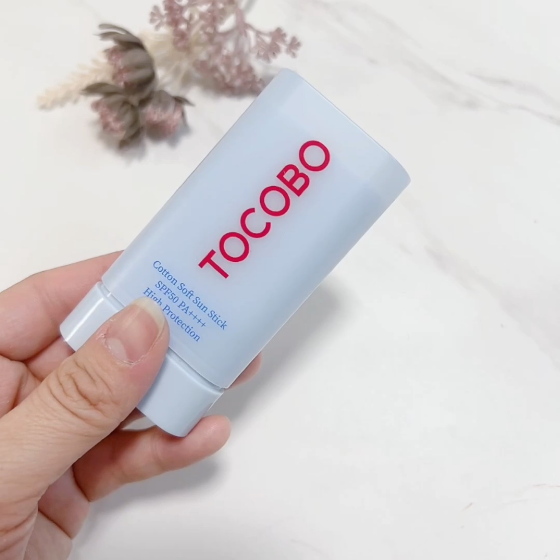 コットンソフトサンスティック/TOCOBO/日焼け止めスティックを使ったクチコミ（3枚目）