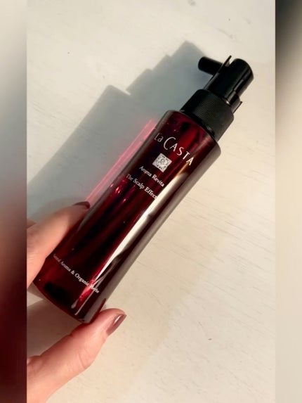 ラ・カスタ アロマ リヴァイタ ザ スキャルプエフェクター【医薬部外品】/ラ・カスタ/頭皮ローションを使ったクチコミ(3枚目)