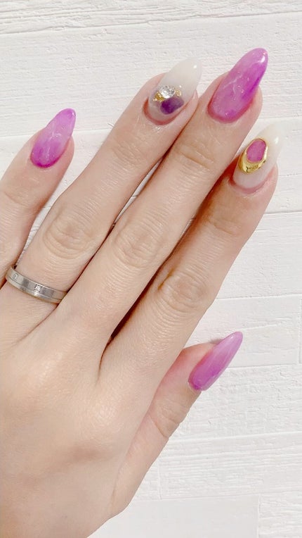 ノンワイプクリア キャンジェル(トップコート)/プリジェル/ジェルネイルを使ったクチコミ(1枚目)