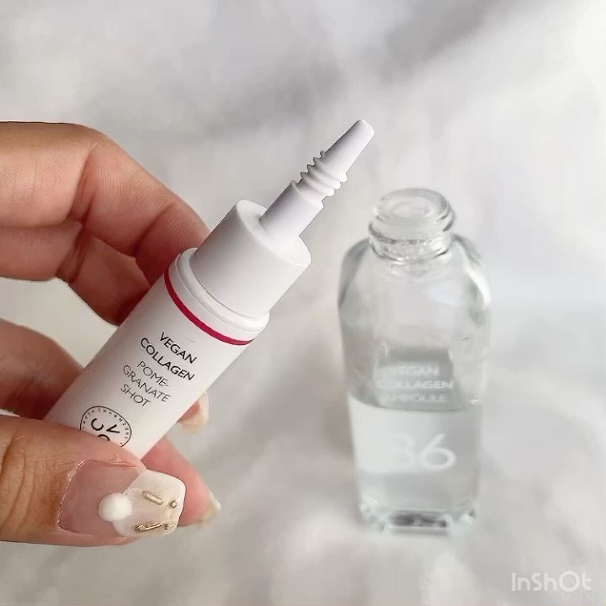 ヴィーガンコラーゲン美容液/チャームゾーン/美容液の動画クチコミ3つ目