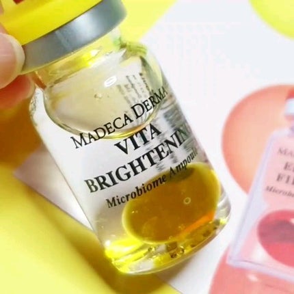 ビタブライトニング マイクロバイオームアンプル/マデカダーマ/美容液を使ったクチコミ(5枚目)