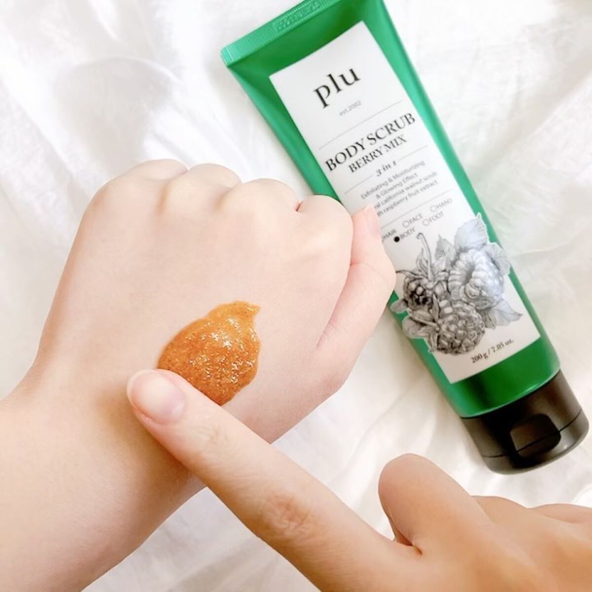 オリジナルボディスクラブ ベリーミックス/plu/ボディスクラブの動画クチコミ4つ目