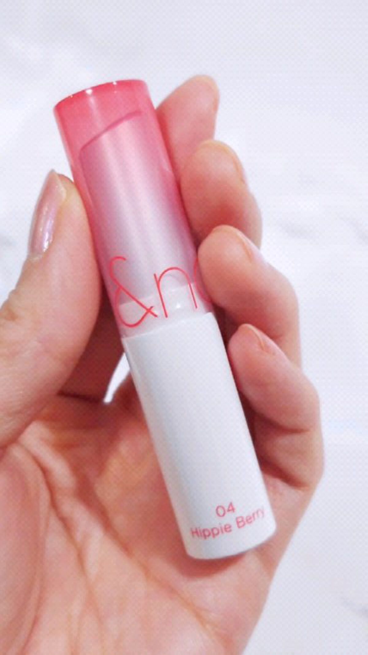 グラスティングメルティングバーム 04 ヒッピーベリー(Hippie Berry)/rom&nd/リップバームを使ったクチコミ（1枚目）