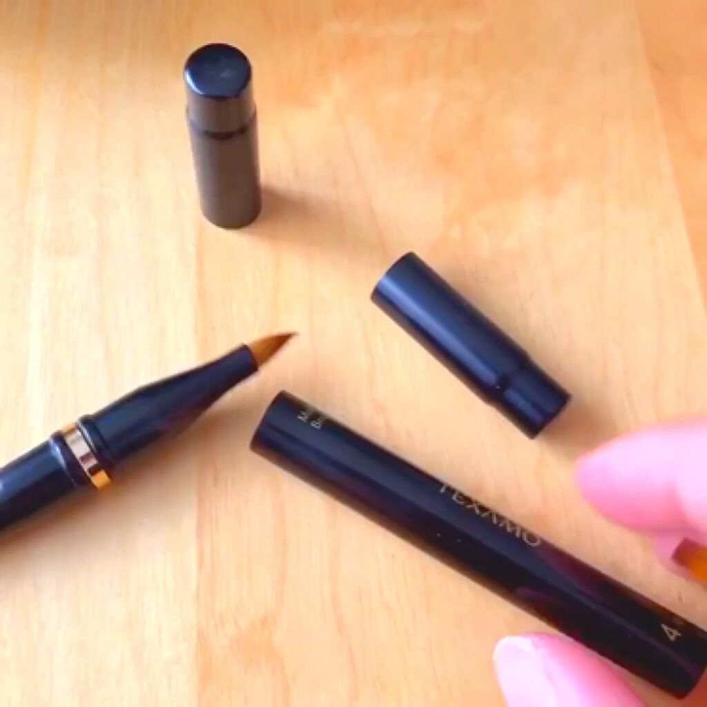 M101 パウダーブラシ/TEXAMO/メイクブラシを使ったクチコミ（2枚目）