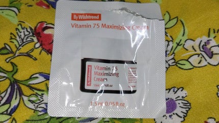 ビタミン75マキシマイジングクリーム/By Wishtrend/フェイスクリームの人気ショート動画