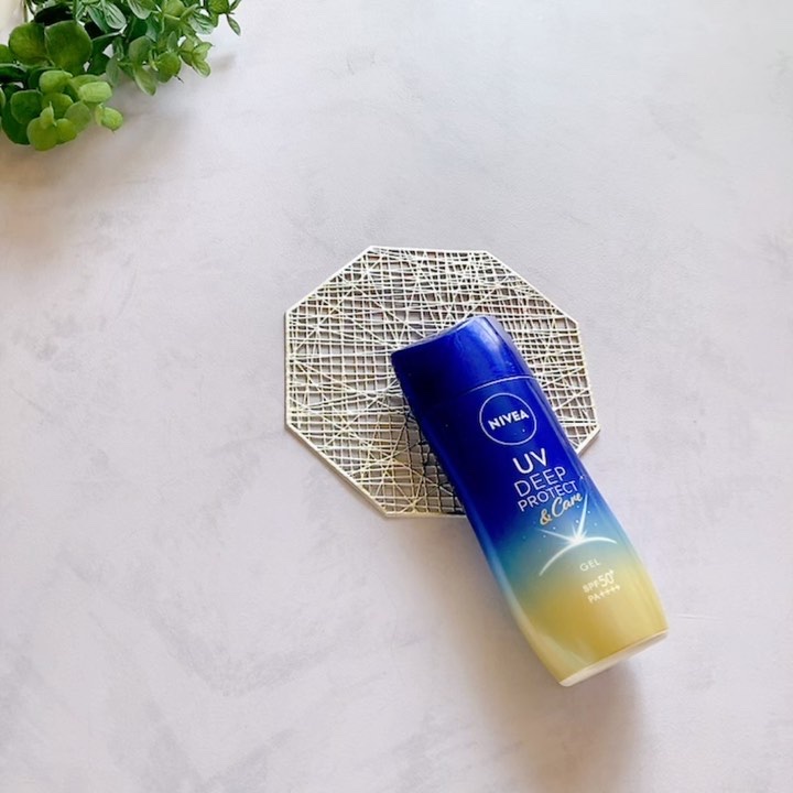ニベアUV ディープ プロテクト＆ケア ジェル/ニベア/日焼け止めジェルを使ったクチコミ（2枚目）