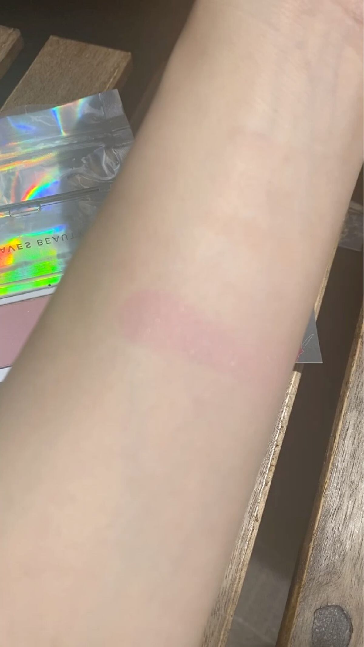 マイカラーチーク lavender/FAVES BEAUTY/パウダーチークの動画クチコミ1つ目