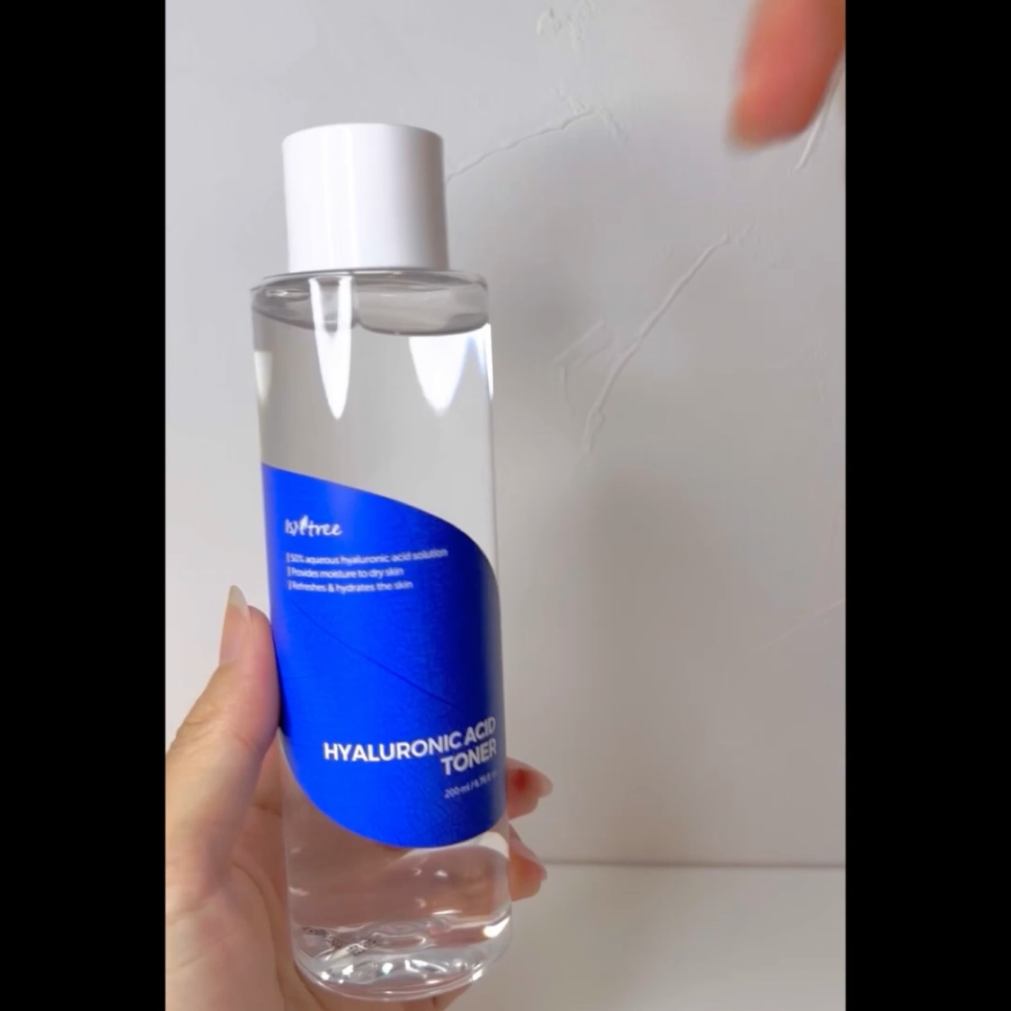 ヒアルロン酸トナー/Isntree/化粧水の動画クチコミ4つ目