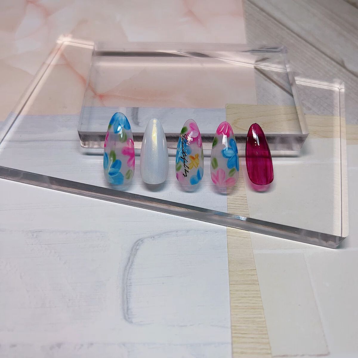 ネイルシール/NAILTOWN/ネイルシールを使ったクチコミ（1枚目）