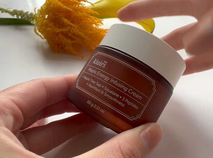 メープルエナジーインフュージングクリーム/Klairs/フェイスクリームを使ったクチコミ（3枚目）