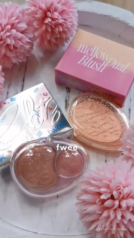 デュアルチークメロウ/fwee/ジェル・クリームチークの人気ショート動画