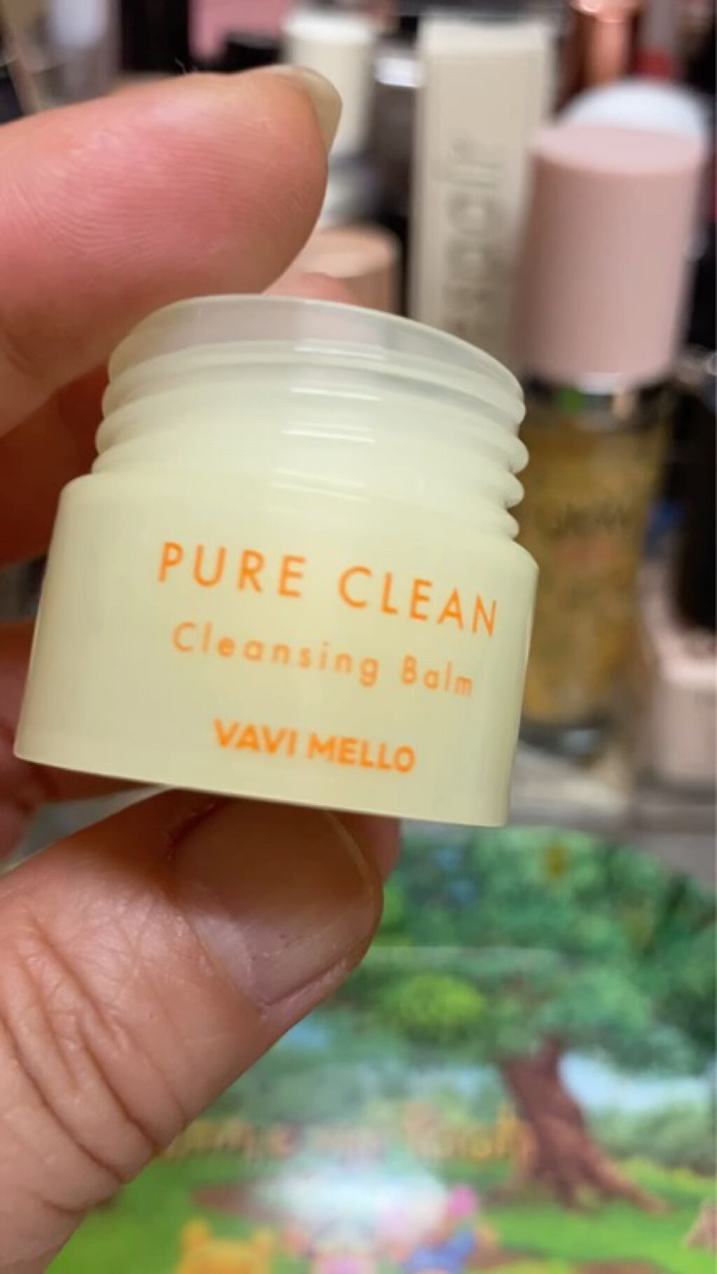 ピュアクリーンクレンジングバーム/VAVI MELLO/クレンジングバームの動画クチコミ3つ目