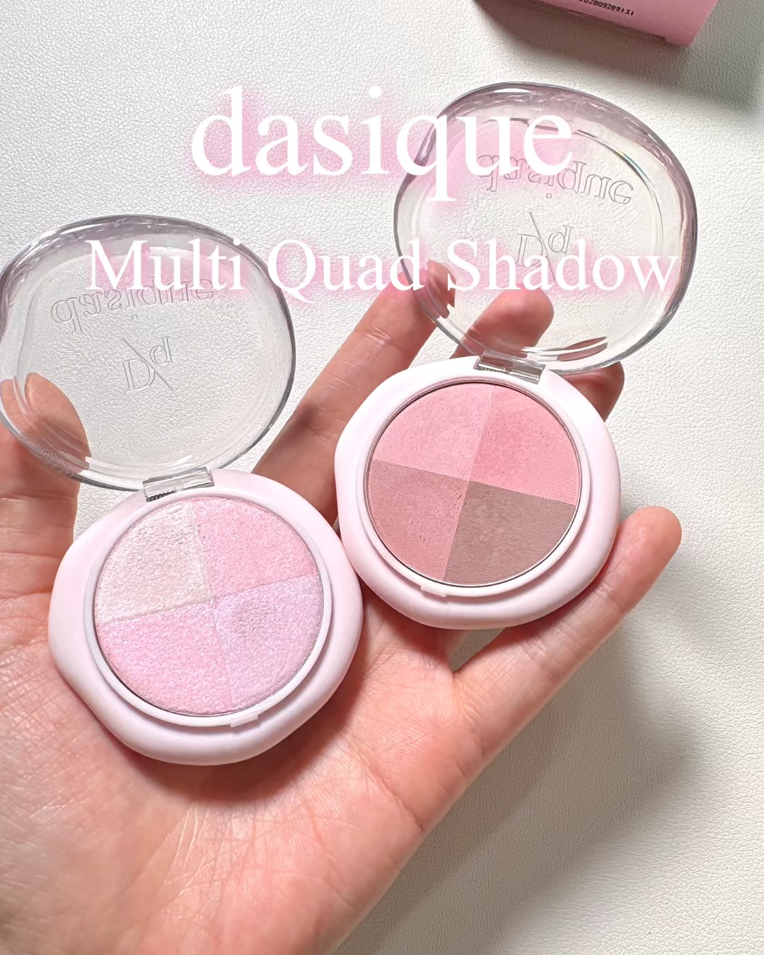 マルチクアッドシャドウ/dasique/パウダーアイシャドウを使ったクチコミ（1枚目）