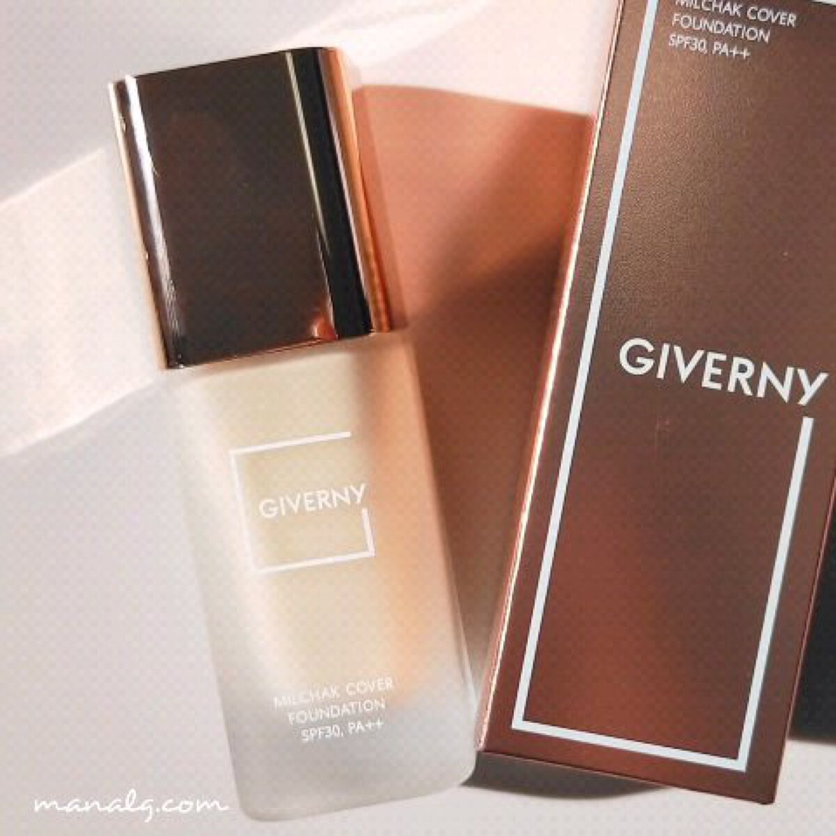 密着カバーファンデーション/GIVERNY/リキッドファンデーションの人気ショート動画